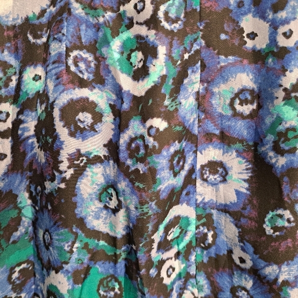 Vintage LC Lauren Conrad Abstract Print Mini Dress - Picture 6 of 7